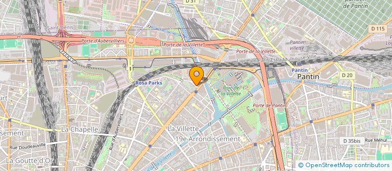 localisation de l'entreprise A A A A A LEADER DU BATIMENT  PARIS