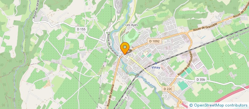 localisation de l'entreprise A.A.A. ACTION ASSOCIES ASSURANCES  CHANTESSE