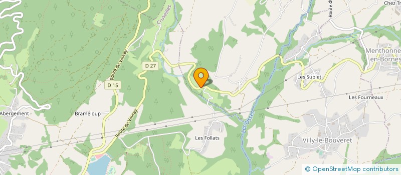 localisation de l'entreprise A.A.A.P. à COPPONEX
