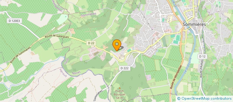 localisation de l'entreprise A A A SERVICE  SOMMIERES