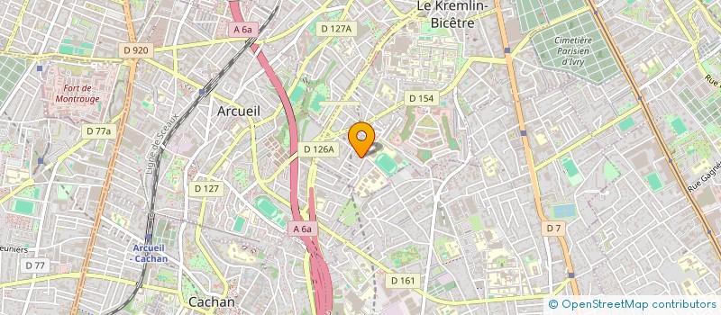 localisation de l'entreprise A A ACTION à LE KREMLIN-BICETRE