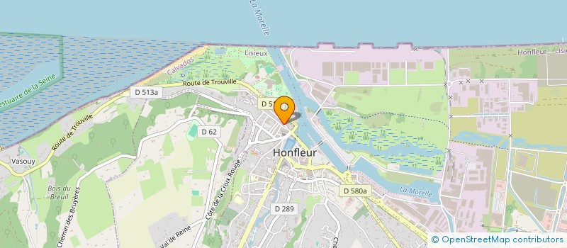localisation de l'entreprise A&A ART ET ACCESSOIRES DEPOT VENTE à HONFLEUR