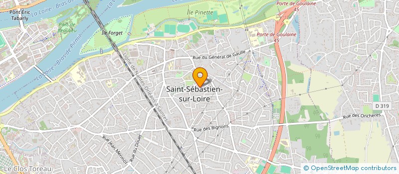 localisation de l'entreprise A & A ASSOCIES à SAINT-SEBASTIEN-SUR-LOIRE