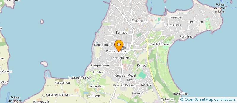 localisation de l'entreprise A.A.C.ASSOC ARTISTIQ CARANTEC à CARANTEC