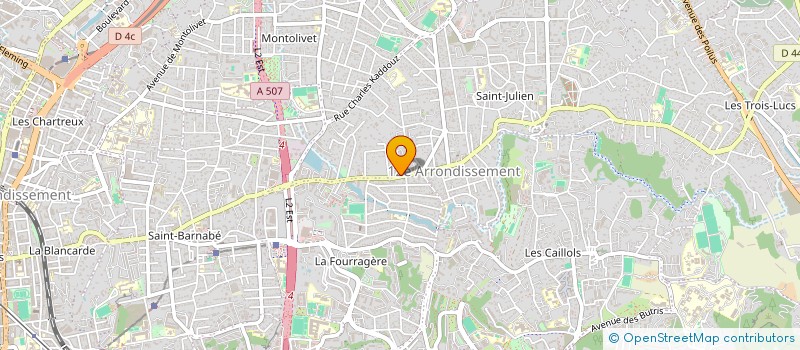 localisation de l'entreprise A.A.C.E.R. à MARSEILLE