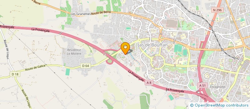 localisation de l'entreprise A&A CAPITAL  AIX-EN-PROVENCE