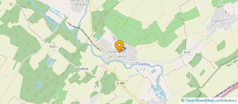 localisation de l'entreprise A A CHIMIE à MARFAUX