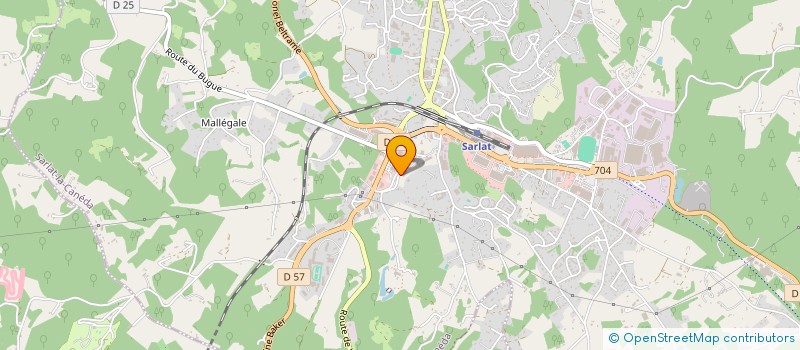 localisation de l'entreprise A&A COACHING  SARLAT-LA-CANEDA