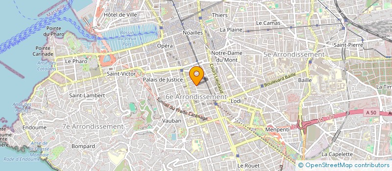 localisation de l'entreprise A & A CONSEIL à MARSEILLE
