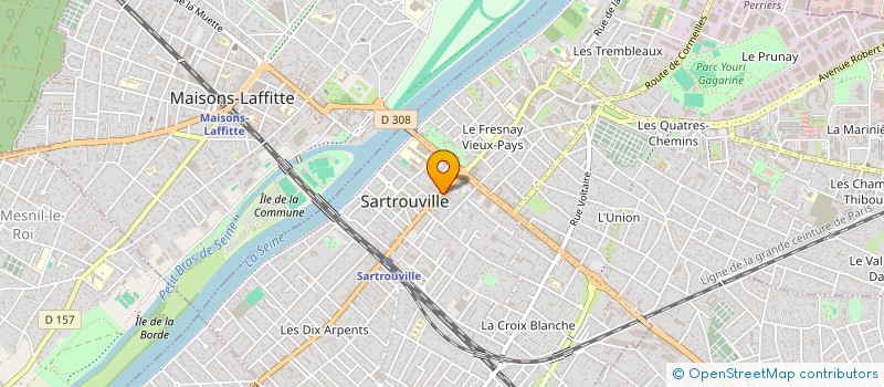 localisation de l'entreprise A&A CONSULTING FRANCE à SARTROUVILLE