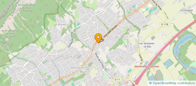 localisation de l'entreprise A&A COURTIER CONSEIL  MONTBONNOT-SAINT-MARTIN