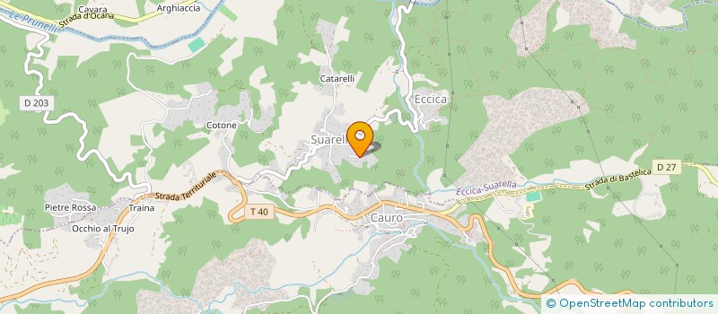 localisation de l'entreprise A.A.D. CORSICA à CAURO