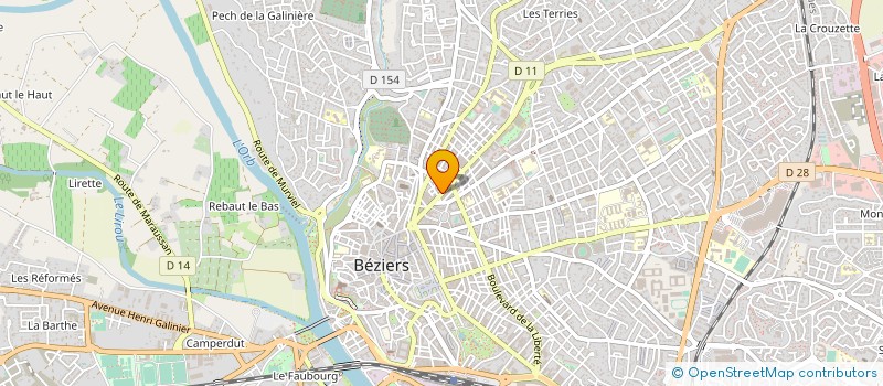 localisation de l'entreprise A.A.D.F. à MARAUSSAN