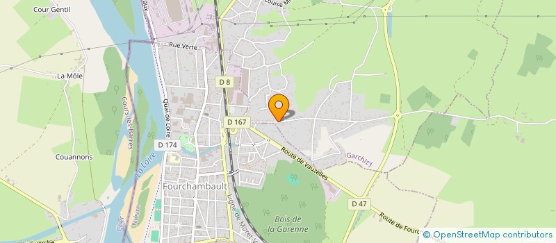 localisation de l'entreprise A.A.E.P. EURL à GARCHIZY