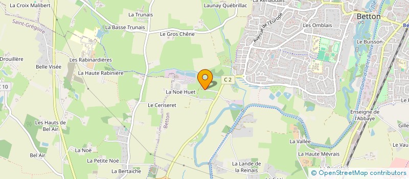 localisation de l'entreprise A.A HOLDING à BETTON