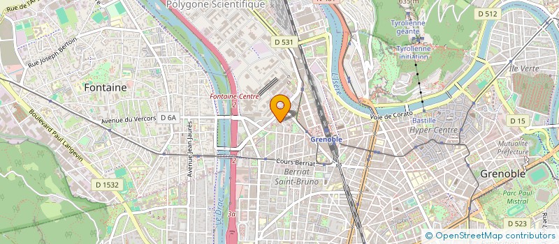 localisation de l'entreprise A.A.I  GRENOBLE