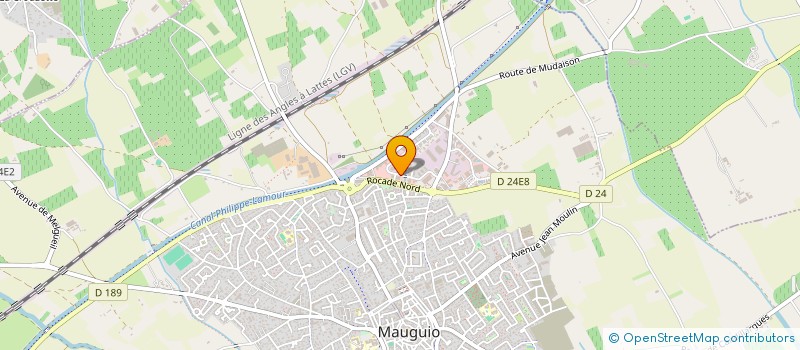 localisation de l'entreprise A.A.M  MAUGUIO