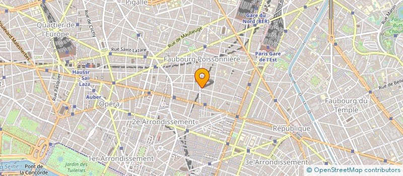 localisation de l'entreprise A.A.M  PARIS