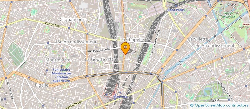 localisation de l'entreprise A.A.M.BATIMENT  PARIS