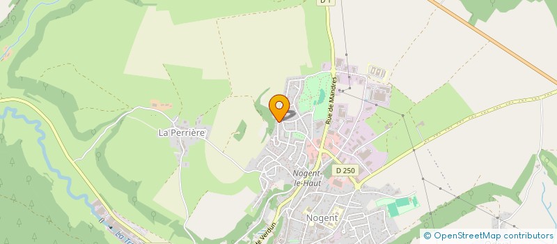 localisation de l'entreprise A A P P LA GAULE NOGENTAISE à NOGENT
