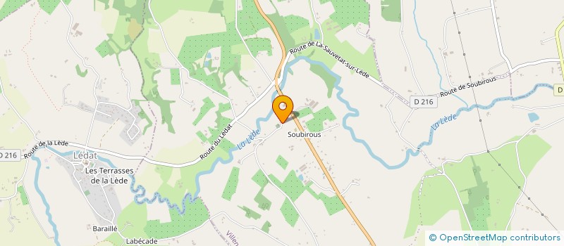 localisation de l'entreprise A.A.P.P.M.A  LEDAT