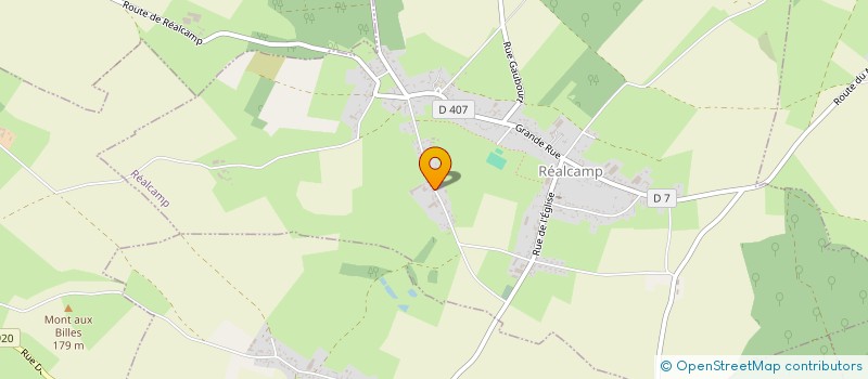 localisation de l'entreprise A.A.P.P.M.A. LA TRUITE YERROISE  REALCAMP