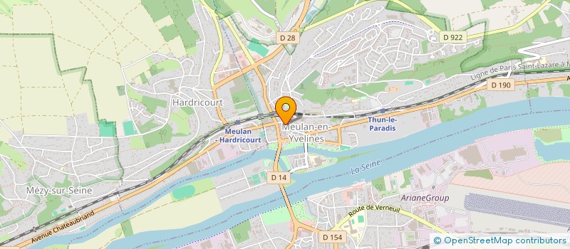 localisation de l'entreprise A.A.P.Y à MEULAN-EN-YVELINES