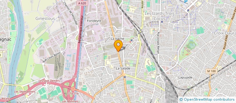 localisation de l'entreprise A.A.R.A HOLDING  TOULOUSE