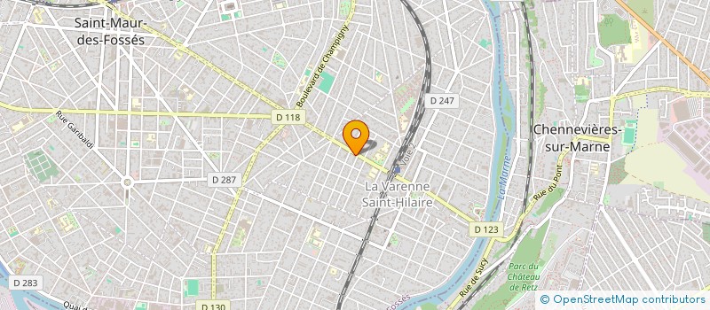 localisation de l'entreprise A&A REAL ESTATE à SAINT-MAUR-DES-FOSSES