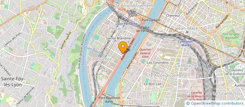 localisation de l'entreprise A + A RENOVATION à LYON