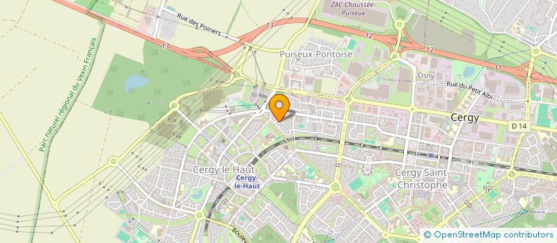 localisation de l'entreprise A&A RENOVATIONS à CERGY