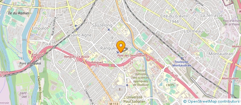 localisation de l'entreprise A.A.S PROXIMITE à TOULOUSE