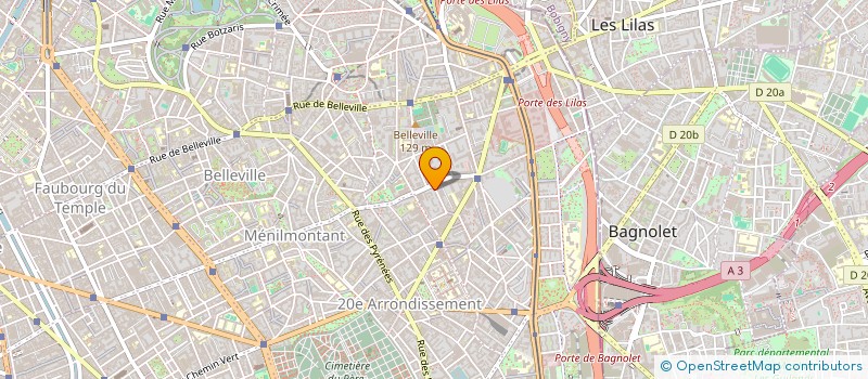 localisation de l'entreprise A.A TRANSPORTS  PARIS