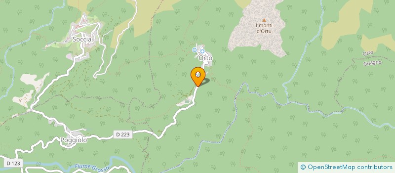 localisation de l'entreprise A.A. TRAVAUX PUBLICS  POGGIOLO