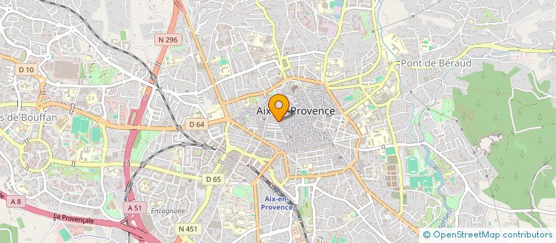 localisation de l'entreprise A.A. WU DAO à AIX-EN-PROVENCE