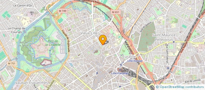 localisation de l'entreprise A A Z AGENCEMENT à LILLE