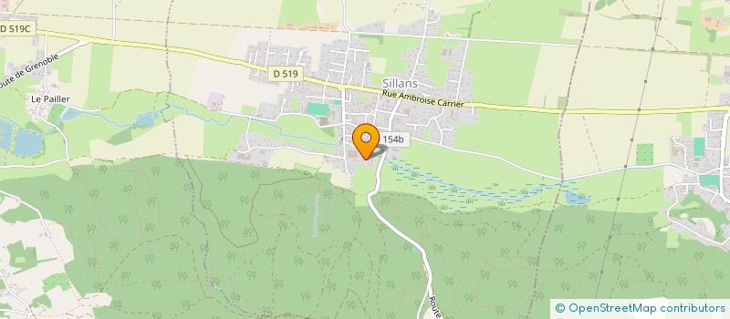 localisation de l'entreprise A A Z BIEVRE RENOVATION  SILLANS