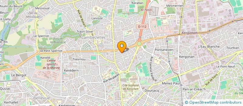 localisation de l'entreprise A A Z ESPRIT CARRELAGE à BREST