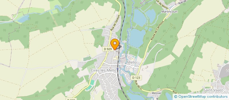 localisation de l'entreprise A. A Z. HUMIDITE à CIRES-LES-MELLO