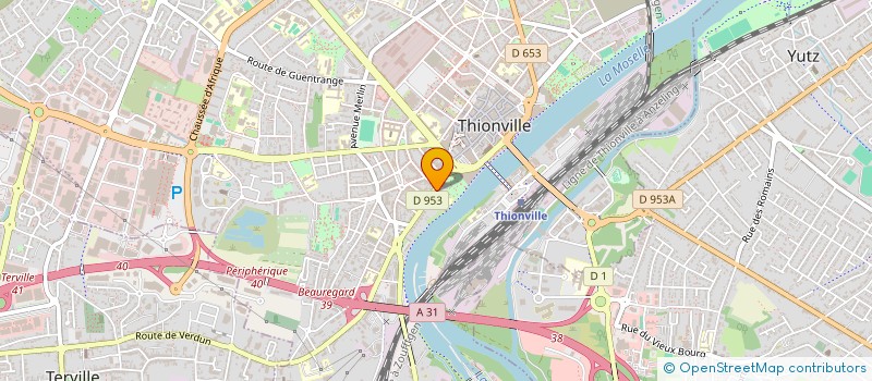 localisation de l'entreprise A A Z PIED à THIONVILLE