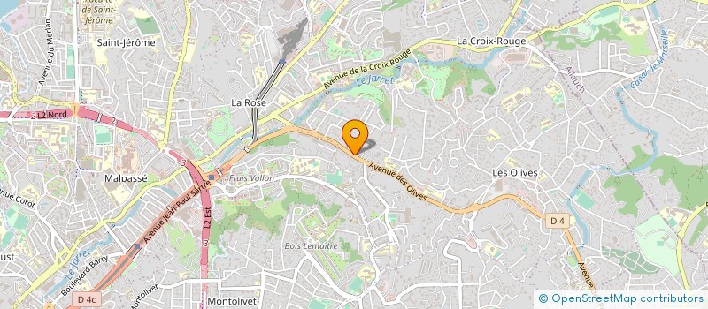 localisation de l'entreprise A.A ZUFIC à MARSEILLE