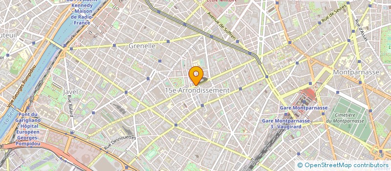 localisation de l'entreprise A AAB POMPES FUNEBRES RIVE GAUCHE à PARIS