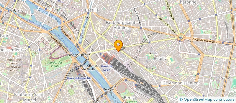 localisation de l'entreprise A (AADECO) à PARIS