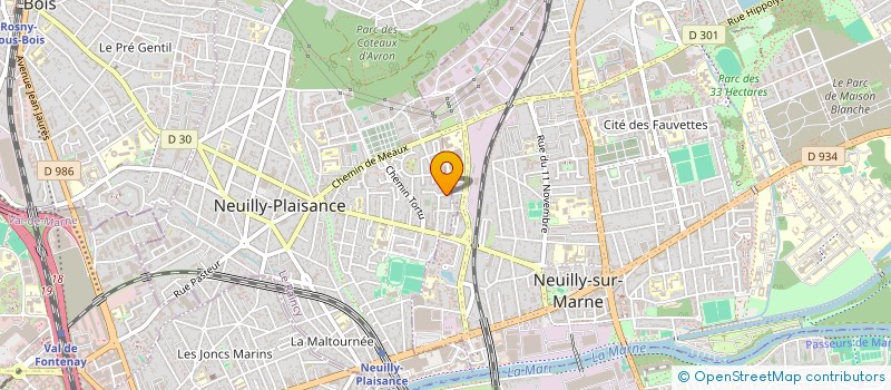 localisation de l'entreprise A.ACADEMIE DU COSTUME à NEUILLY-PLAISANCE