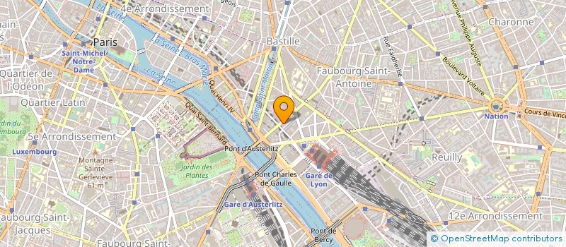 localisation de l'entreprise A (ALARME SECURITE VIDEO SYSTEME) à PARIS