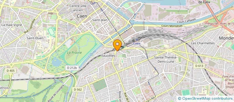 localisation de l'entreprise A ALLO SERRURE à CAEN