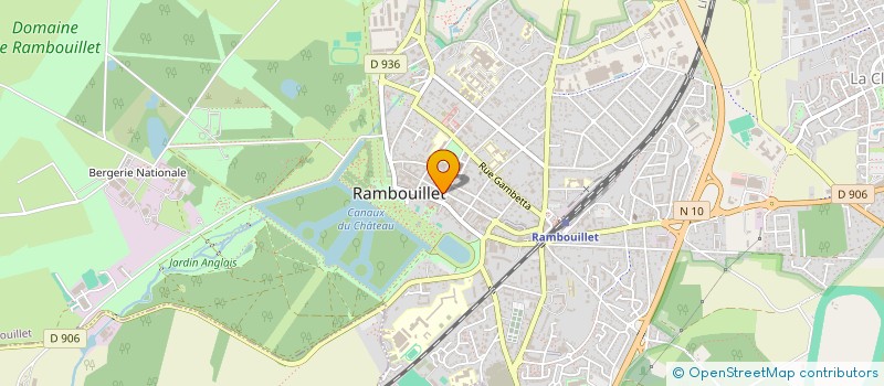 localisation de l'entreprise A AUDHOUI F FAURE COMMIS PRISEURS ASSOC à RAMBOUILLET