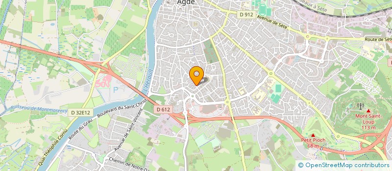 localisation de l'entreprise A AZ ENTREPRISE DE NETTOYAGE à AGDE