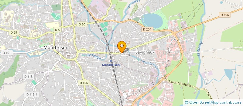 localisation de l'entreprise A B 2S  SAVIGNEUX