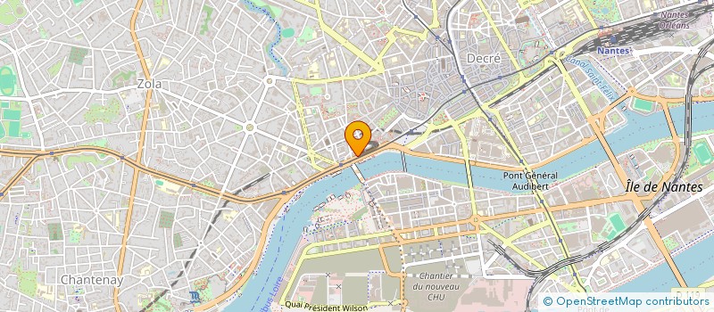 localisation de l'entreprise A & B à NANTES